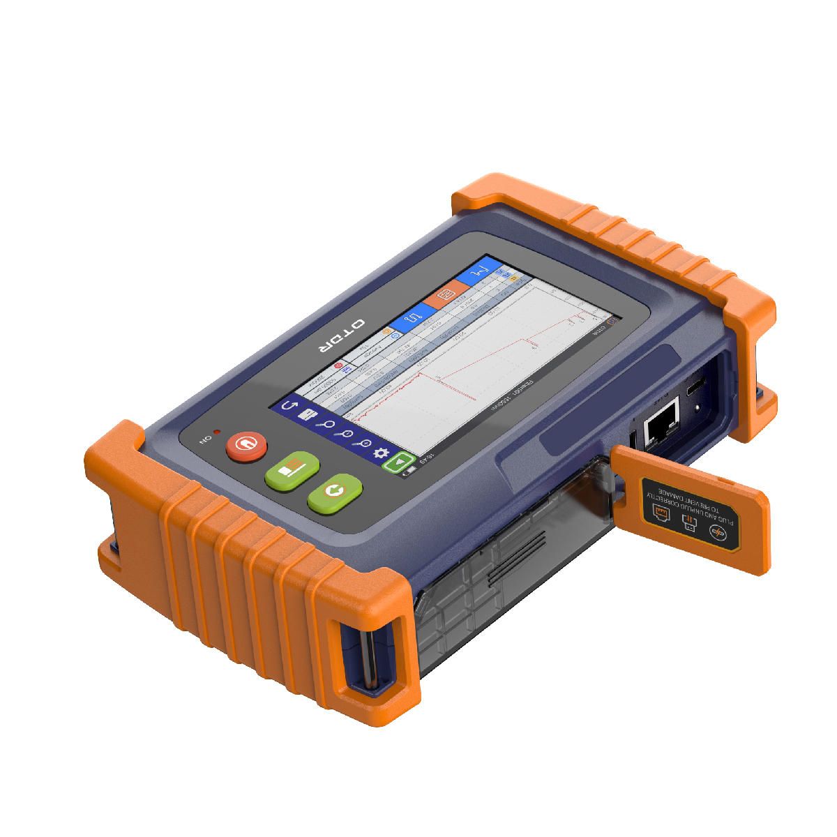 Portable FTTx Optical Time Domain Reflectometer (OTDR)