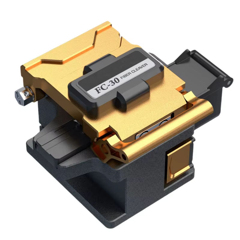 FC-30 Precision Fiber Optic Cleaver for FTTH Fusion Splicing