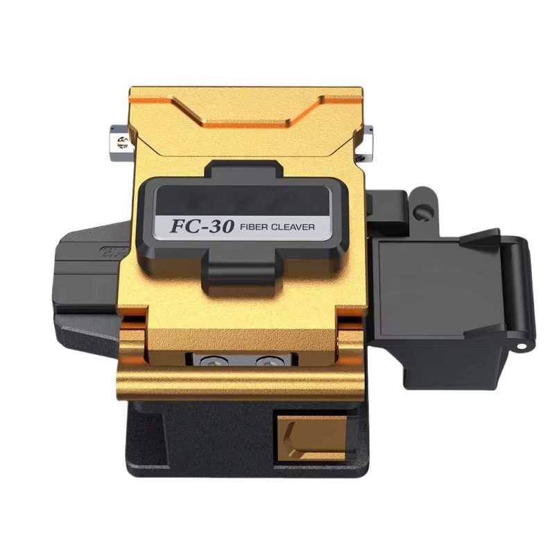 FC-30 Precision Fiber Optic Cleaver for FTTH Fusion Splicing