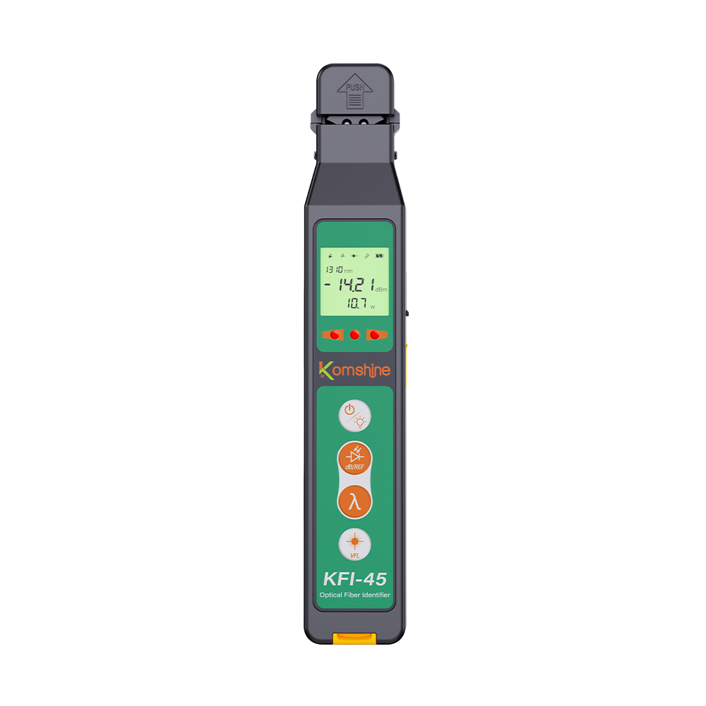 KFI-45 Optical Fiber Identifier with Built-in VFL for Live Fiber Detection