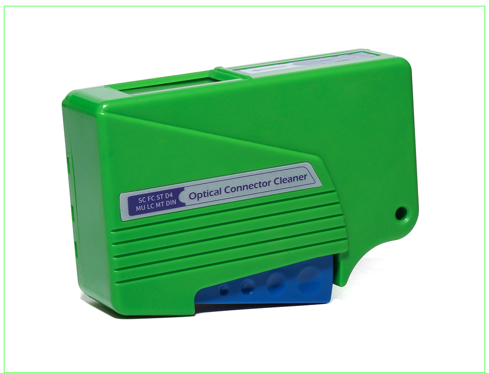 KCC-550 Optical Connector Cassette Cleaner for Fiber Optic Connector Cleaning