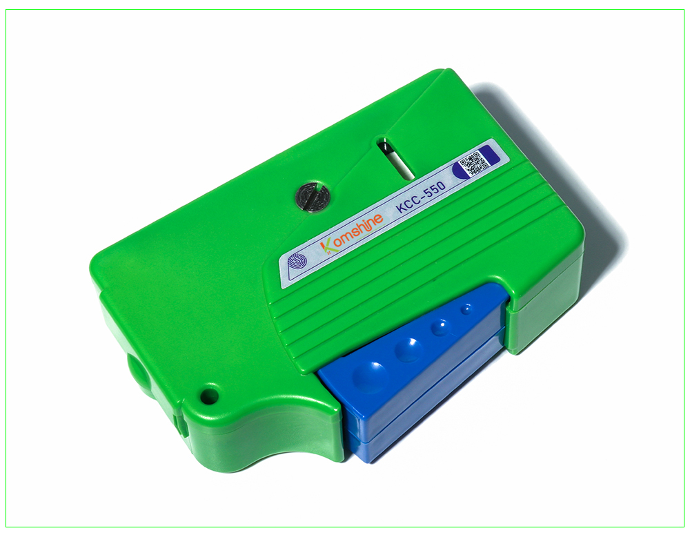 KCC-550 Optical Connector Cassette Cleaner for Fiber Optic Connector Cleaning