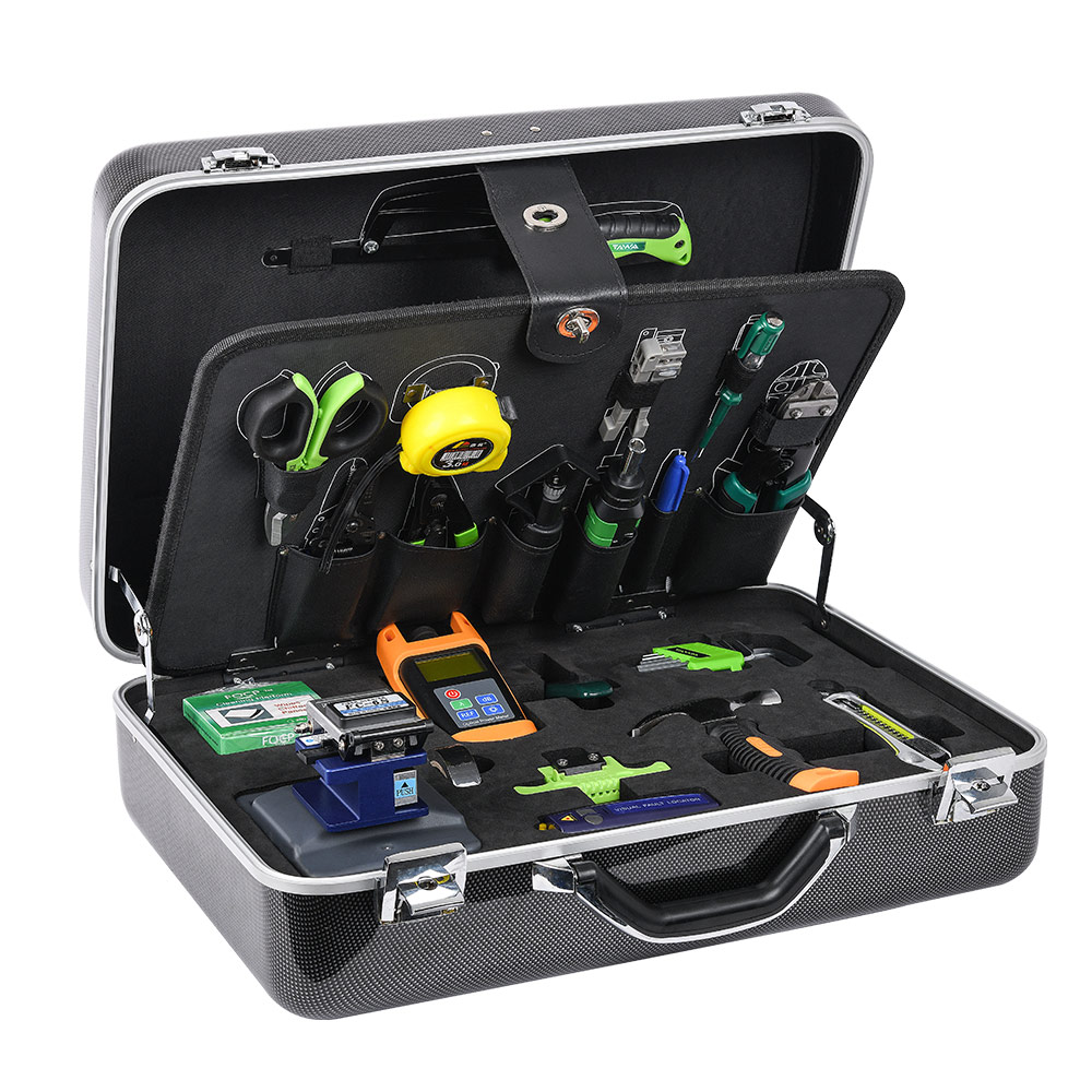 TFS-40 FTTH Fiber Optic Tool Kit for Fusion Splicing & Network Installation