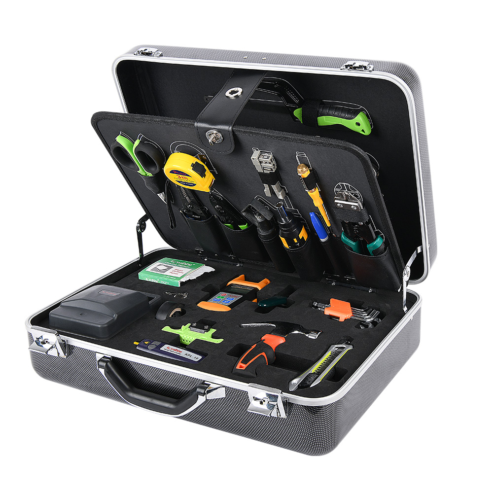 TFS-40 FTTH Fiber Optic Tool Kit for Fusion Splicing & Network Installation