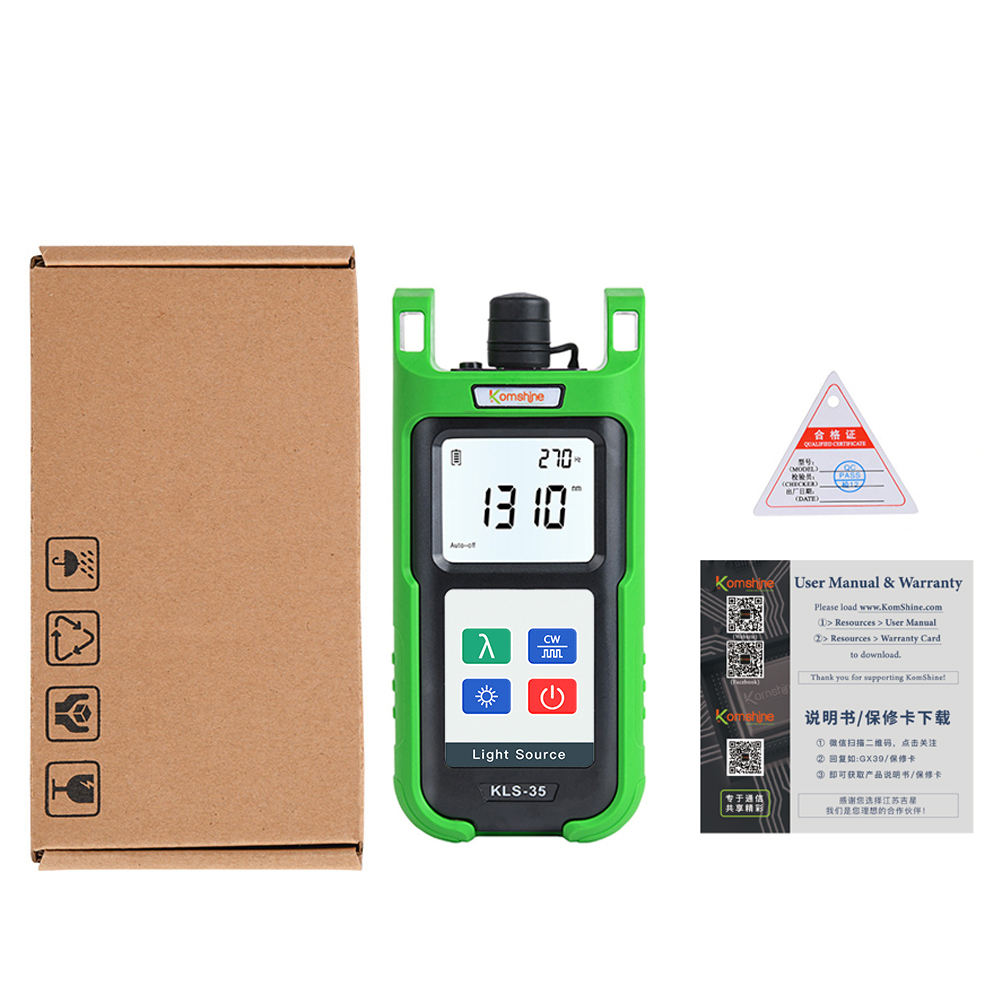 KLS-35 Optical Light Source for FTTH Fiber Optic Cable Testing