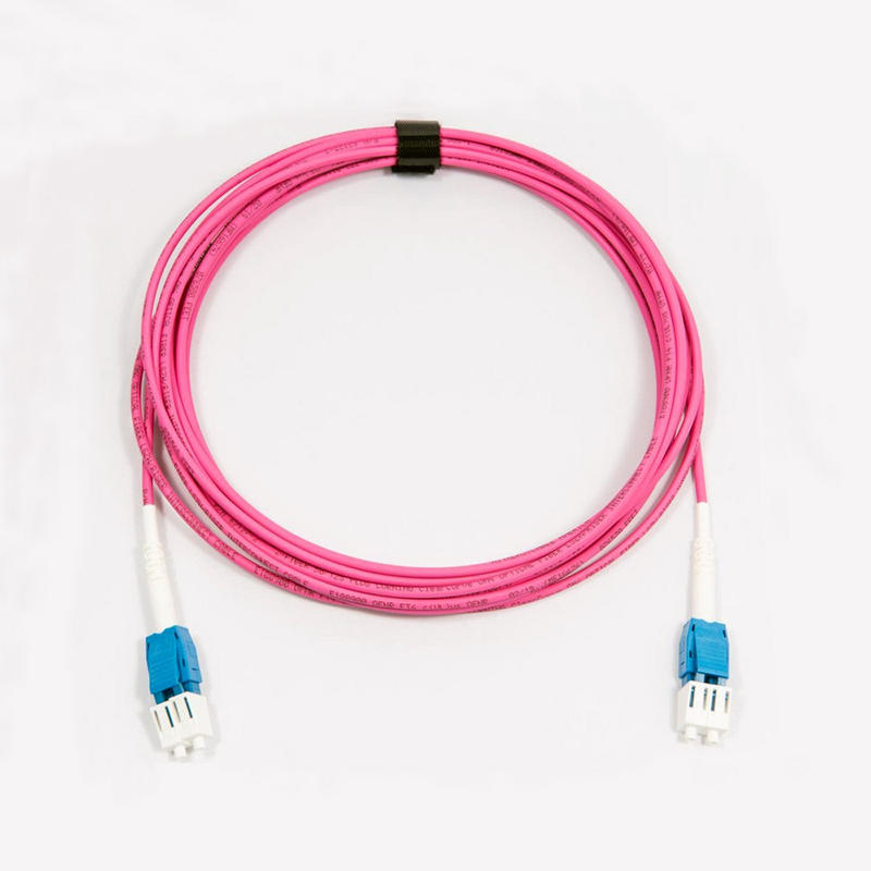 FIBERVISION 2.0mm Fiber Optic Patch Lead Multi-mode Jumper OM4 FTTH Jumper Cable with LSZH Sheath