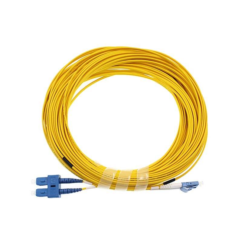 FIBERVISION SC APC Simplex Fiber Patch Cord, SM & MM Connector Fiber Optic Network Jumper, FTTA Pigtail Drop Cable