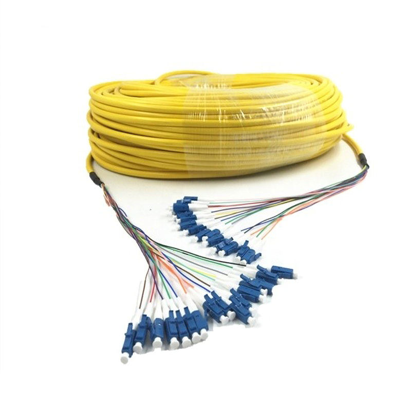 Armored Singlemode Breakout Fiber Patch Cord, LC/UPC, 9/125μm